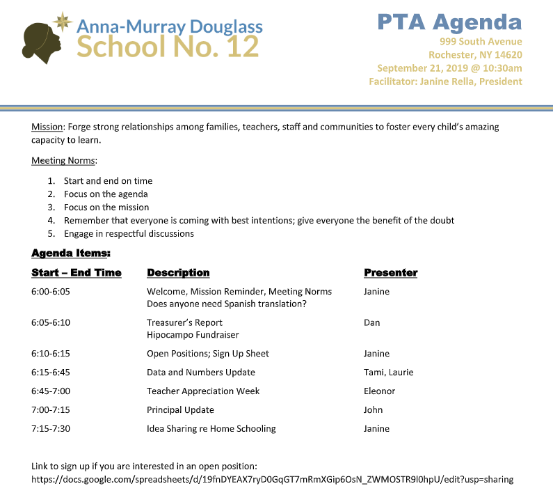 Anna Murray-Douglass Academy - School 12 PTA tweet media