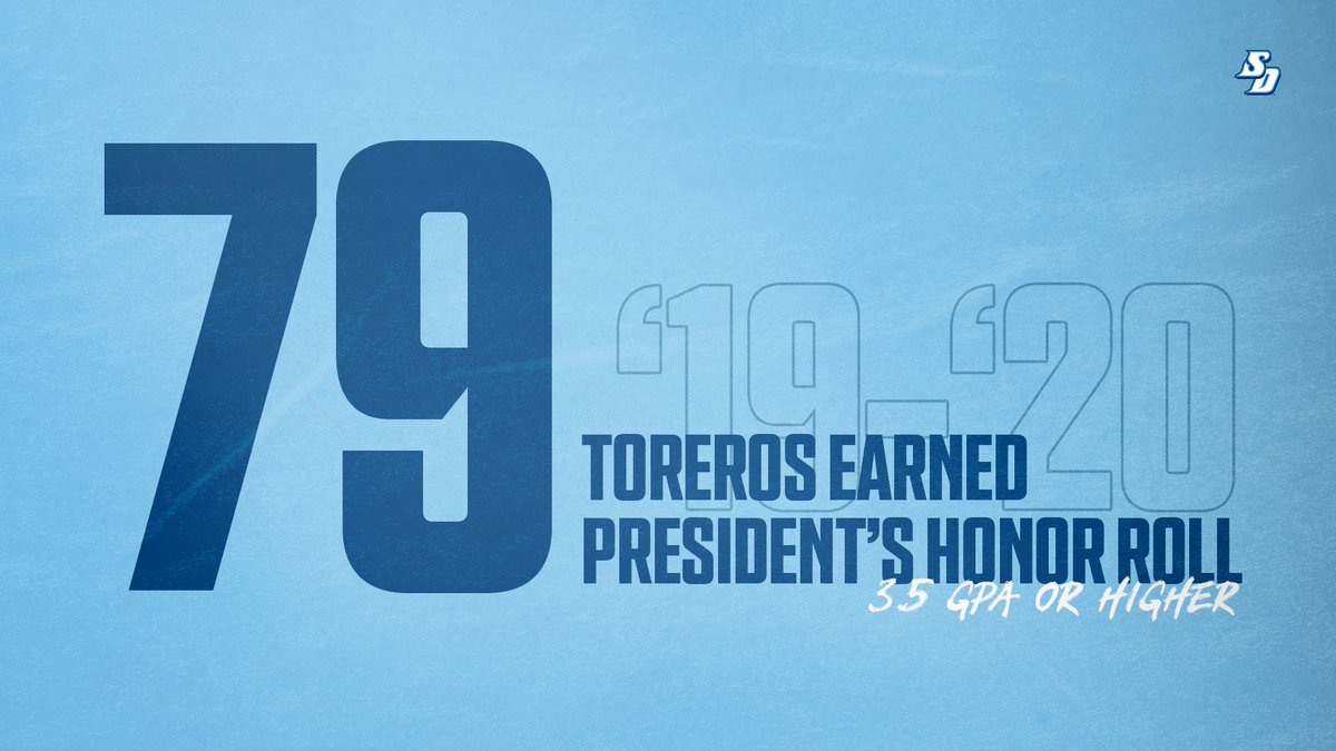 🔘 79 scholar-athletes with a 3.5+ GPA
🔘 All 17 Torero teams represented
🔘 @USDxctrack led the way

📝 bit.ly/3cCfq7K | Winning in the Classroom