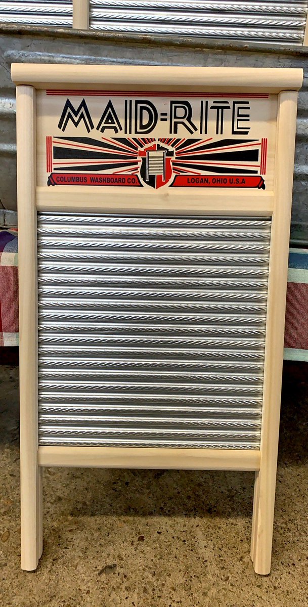 An employee of an Ohio-based washboard company whose sales are way up said that a much larger swath of its business previously centered on selling washboards for musical instruments (!!!). Now, she said, "it is mostly people who aren’t able or don’t want to go to the laundromat."