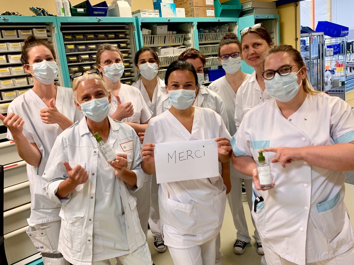 Groupe Rocher (@grouperocher) on Twitter photo <a href="/YvesRocherFR/">Yves Rocher</a> a fait don de 525 gels hydro-alcoolique à l'hôpital de Redon !
Merci aux équipes pour leur engagement ! 👏
#GroupeRocher #YvesRocher #TousSolidaires #EngagéParNature #Committedbynature #YvesRocher <a href="/YvesRocherFR/">Yves Rocher</a> a fait don de 525 gels hydro-alcoolique à l'hôpital de Redon !
Merci aux équipes pour leur engagement ! 👏
#GroupeRocher #YvesRocher #TousSolidaires #EngagéParNature #Committedbynature #YvesRocher