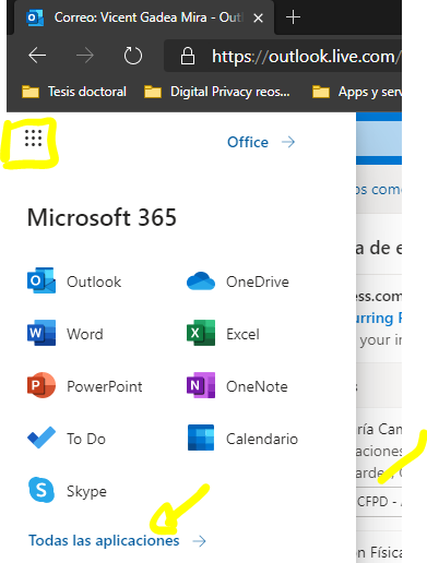 vicentgadea's tweet photo. Puedes utilizarlo con tu cuenta @MicrosoftEduEsp profesional o simplemente, de manera gratuita, con una cuenta de #outlook o #hotmail.

➡️Accede a https://t.co/Kv4GyCdawf
➡️Haz clic en el gofre
➡️Accede a la app https://t.co/jU3AXWvqBC