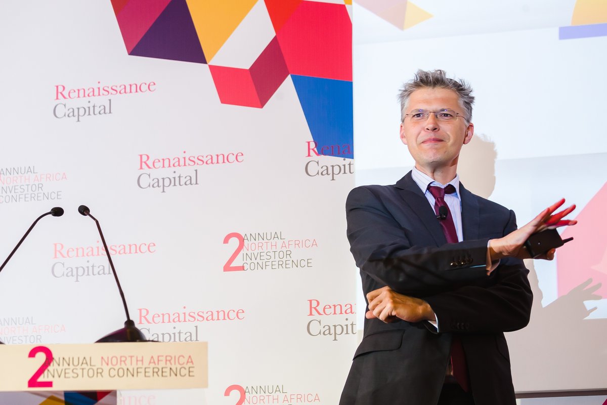 RenCap's tweet photo. Less than four months ago in Marrakech, #Morocco - talking North Africa and looking at the countries’ competitiveness and industrialisation during our 2nd Annual North Africa Investor Conference. #highlights #throwback #NAC2 @RencapMan https://t.co/riaVRUHUuC