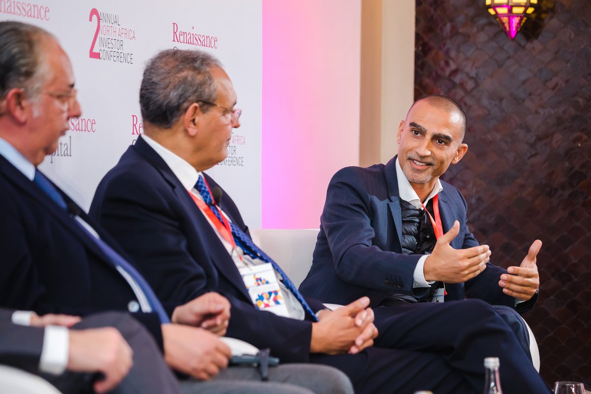 RenCap's tweet photo. Less than four months ago in Marrakech, #Morocco - talking North Africa and looking at the countries’ competitiveness and industrialisation during our 2nd Annual North Africa Investor Conference. #highlights #throwback #NAC2 @RencapMan https://t.co/riaVRUHUuC
