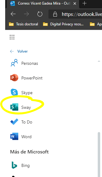 vicentgadea's tweet photo. Puedes utilizarlo con tu cuenta @MicrosoftEduEsp profesional o simplemente, de manera gratuita, con una cuenta de #outlook o #hotmail.

➡️Accede a https://t.co/Kv4GyCdawf
➡️Haz clic en el gofre
➡️Accede a la app https://t.co/jU3AXWvqBC