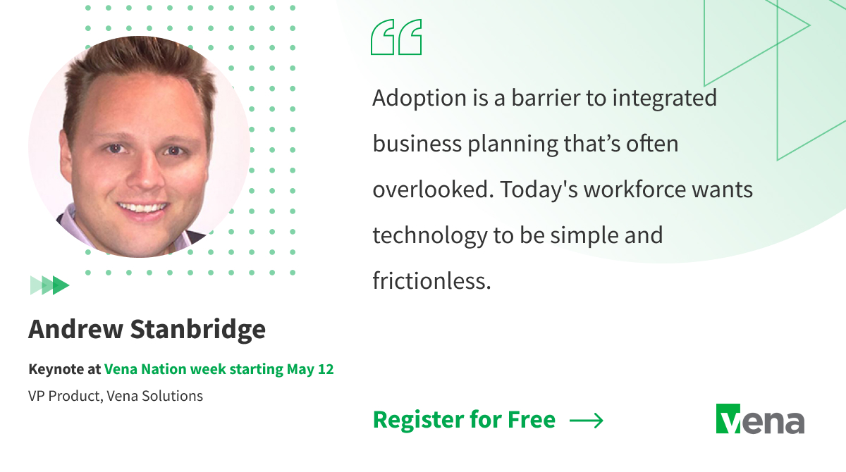 venasolutions's tweet photo. Vena's VP of Product Andrew Stanbridge and Principal Program Manager at Microsoft Keyur Patel's Vena Nation keynote "The Road to Growth" will be available on demand. Register free to view: https://t.co/kogz7cdUHS

#VNw2020 https://t.co/wMuC16qxcE