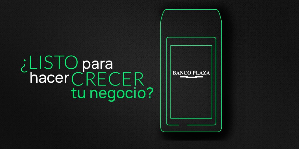 Banco_Plaza's tweet photo. ¿Sabías que nuestro nuevo punto de venta funciona con una plataforma tecnológica independiente? 

En caso de que las procesadoras de pago fallen, te brinda el soporte que necesitas para tu comercio. 

¡Innovamos para hacerte crecer! https://t.co/1GquArlkUf