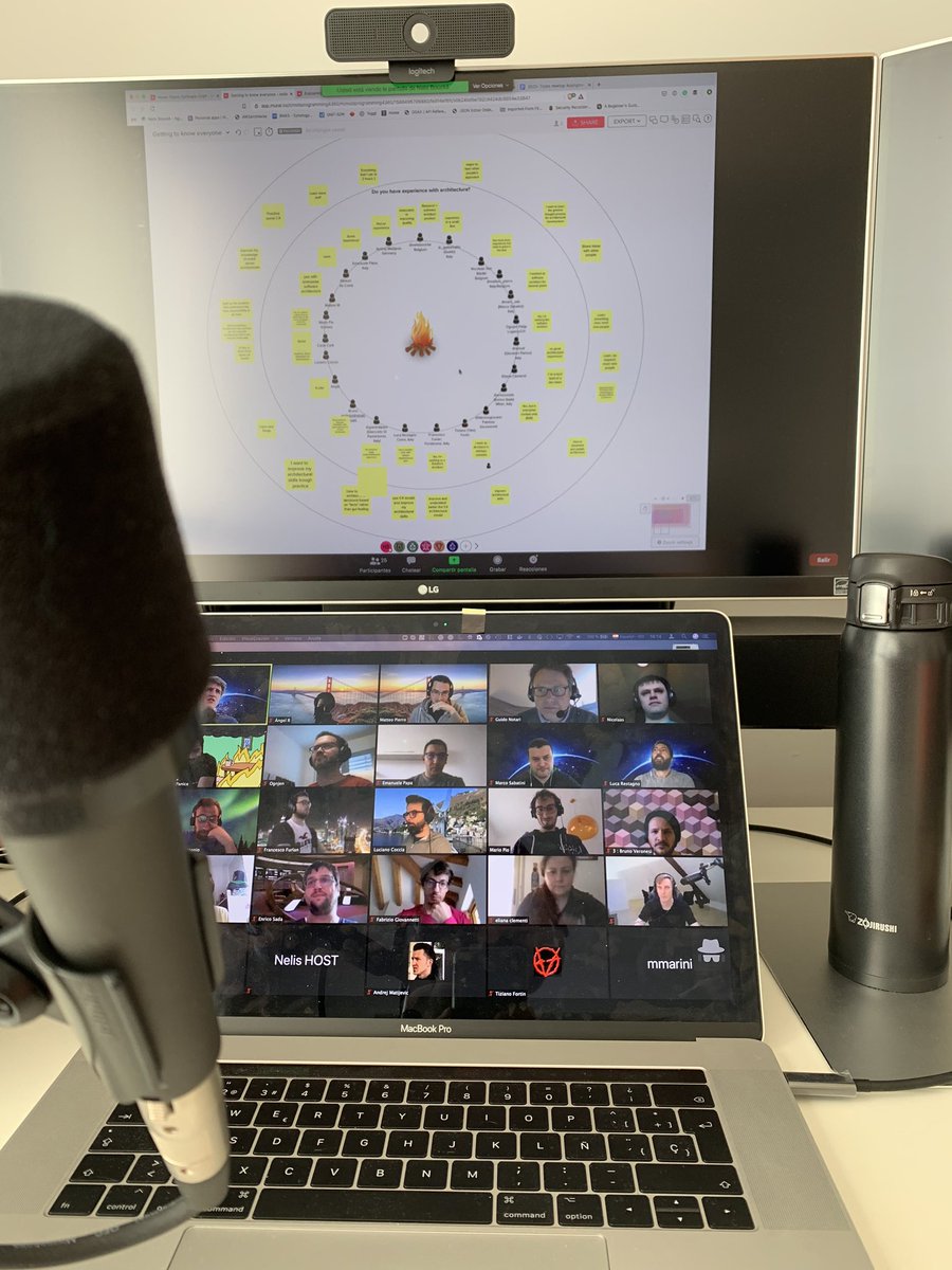 With <a href="/matteo_pierro/">Matteo Pierro | Moving to Mastodon 🇪🇺🇫🇮🇺🇦</a> and <a href="/nelisboucke/">Nelis</a>  in a C4 online Kata