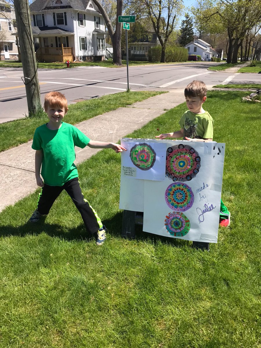 diggyart_dentel's tweet image. Amazed by this parent's involvement with her sons, two of my art students, through this remote learning experience! She is a former NHS student of mine, too. (I'm old!) Mini-gallery of the art work they have been doing from my lessons; her work included! #ChooseJoyNCSD