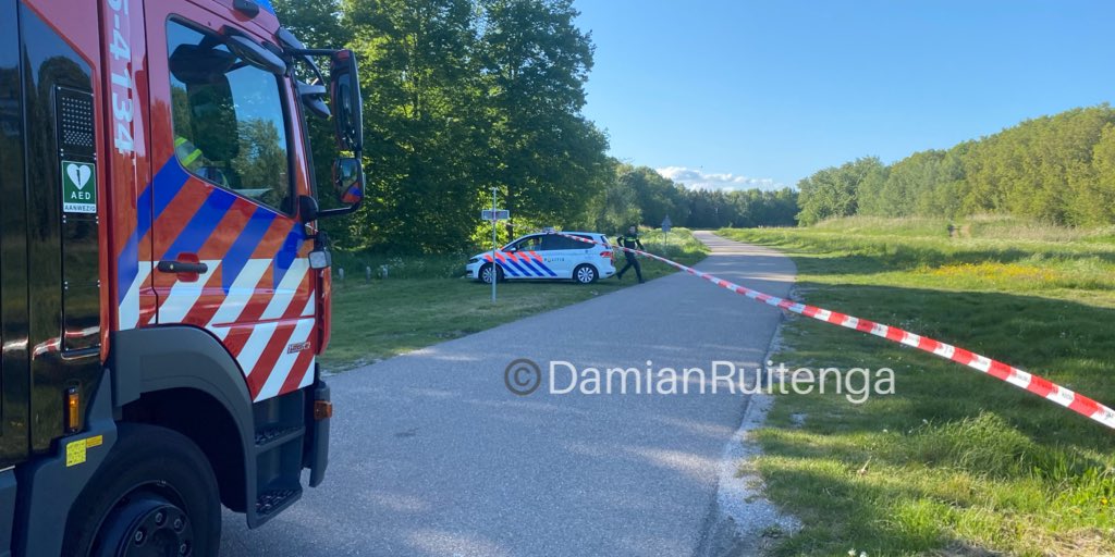 Melding brandweer Botterweg Almere