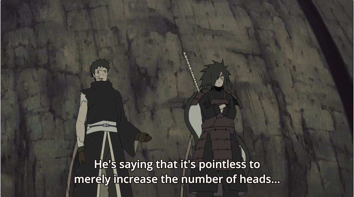 Elie_JackD's tweet photo. Obito Uchiha relaying the wise words from Madara Uchiha. https://t.co/tABqLJTnOf