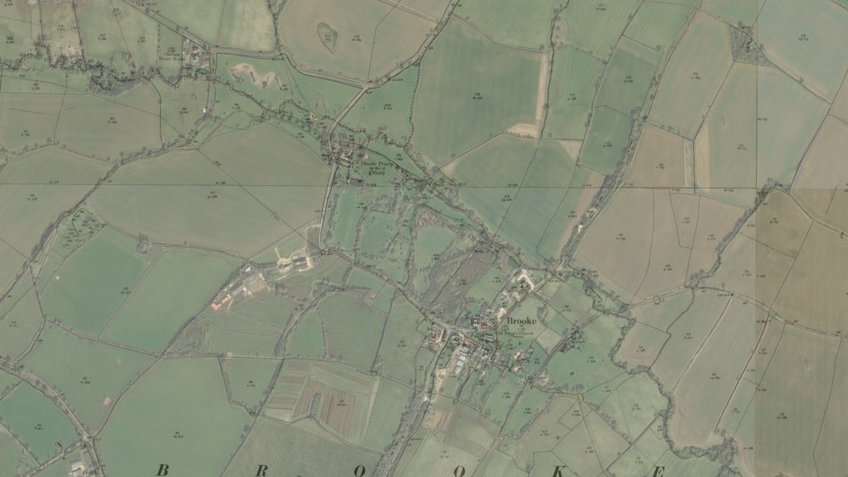 there's only Brooke Priory (the other one is a probably non-conventual cell that's not in the Valor), a crappy little Austin house worth £40 there's nothing left of (any earthworks are likely from the 17thc mansion's formal gardens. great that's another county in the bag!