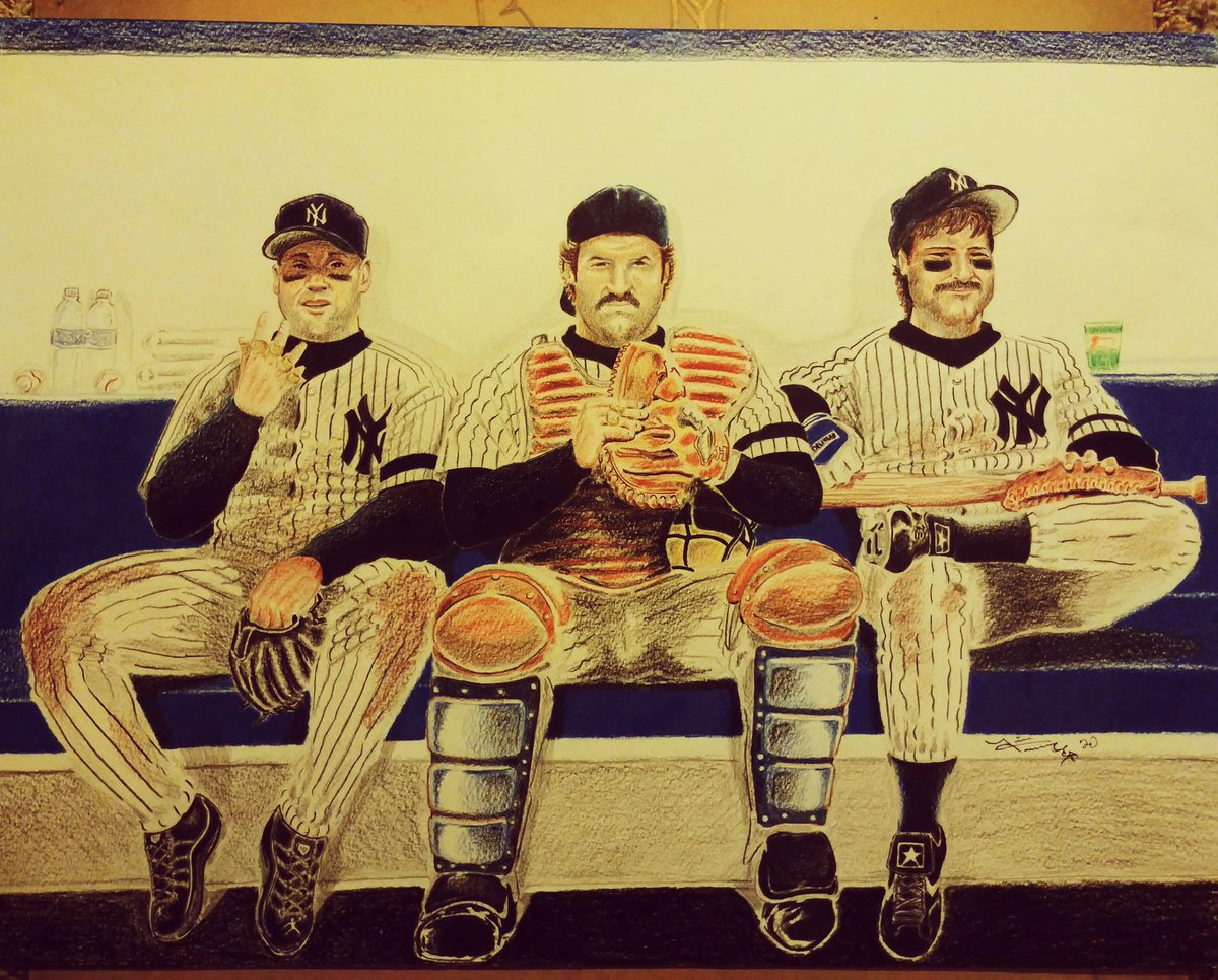 jst1374's tweet photo. #derekjeter #Thurmanmunson &amp; #Donmattingly #yankeecaptain https://t.co/GBi1wc1aW9