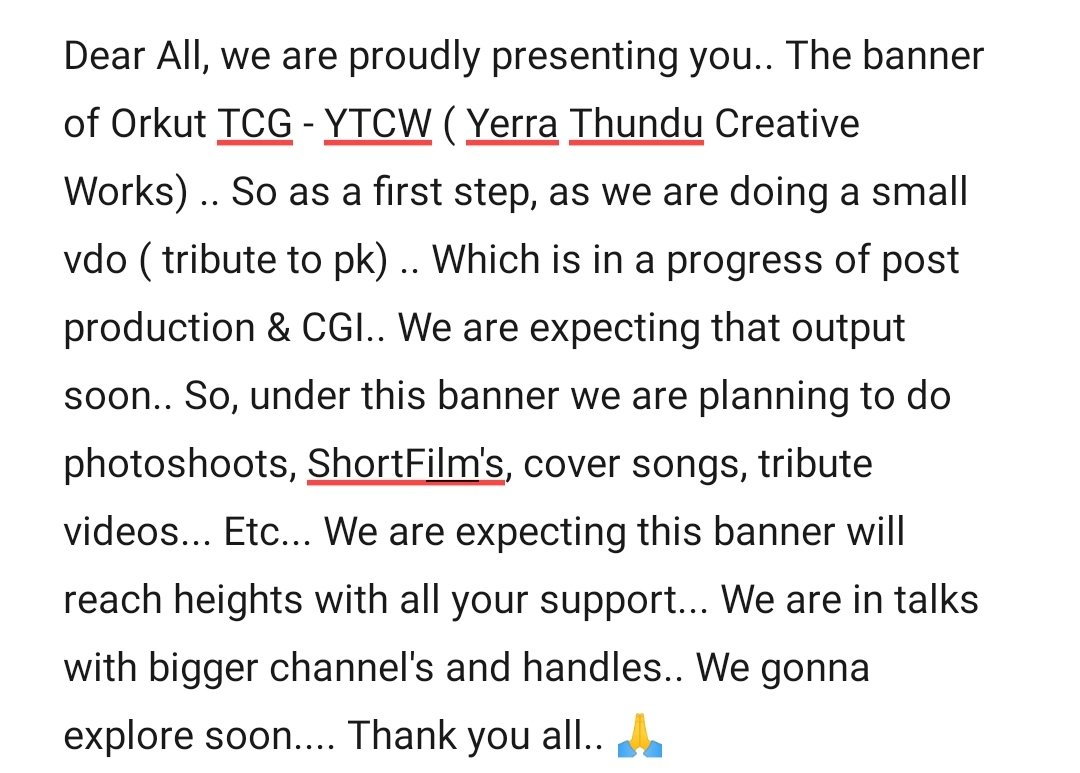 vamsi_pamuri's tweet photo. Yerra Tundu Creative Works #YTCW @aniltalluri58 @rhudmshravan 👍👍 https://t.co/GQhSsV8pru