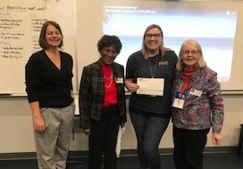 This March, the California Retired Teacher's Association hand-delivered a teacher grant to Del Sol Academy's Courtney Siegel! Thank you CalRTA! 
#teachersneverstopcaring
#jusdshares #jusd