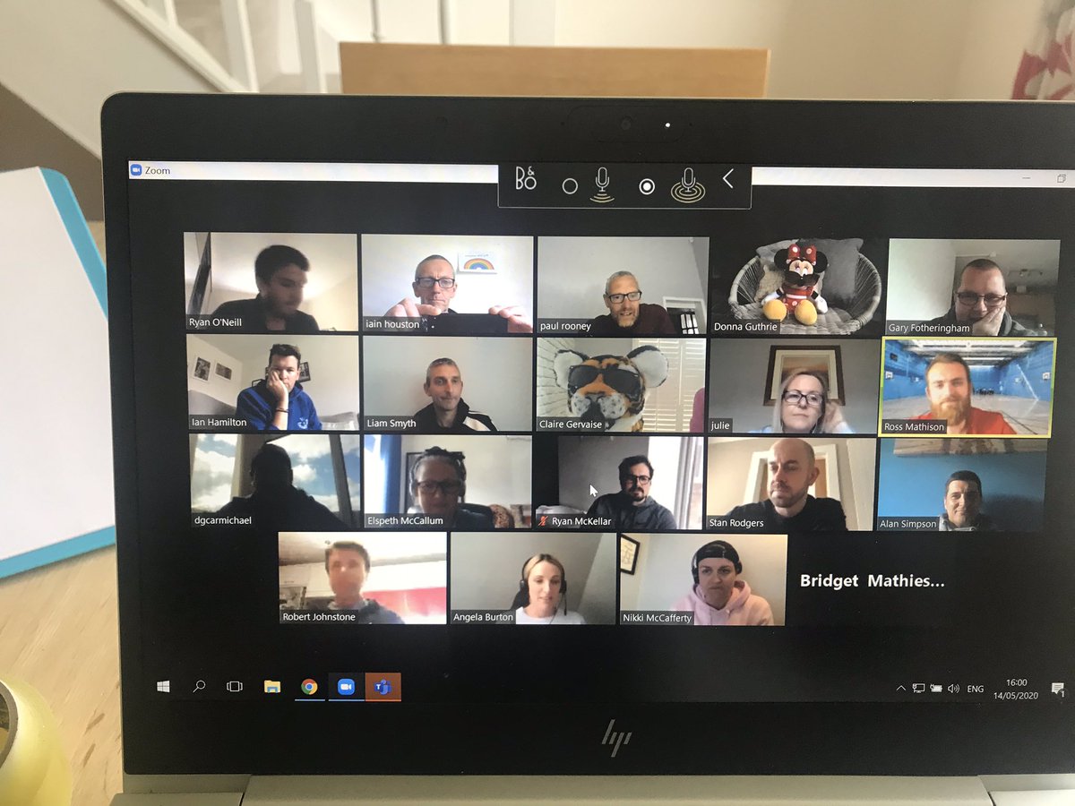 SportADCOGC1's tweet photo. Sports staff @CofGCollege showing the inherent qualities of sport! Competition, team work and a bit of cheating for good measure. Great quiz by big Ian. @SportsCogc @TherapyCOGC @FitnessCoGC @SportADCOGC1 What a great team. https://t.co/g8wTISVzNi