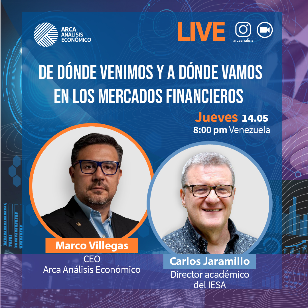 ArcaAnalisis's tweet photo. Queremos invitarte a nuestro live de hoy: De dónde venimos y a dónde vamos en los mercados financieros⁣. A las 8:00 pm (Venezuela) a través de Instagram y Zoom. Las coordenadas en la imagen: https://t.co/sEKhtN3xkJ