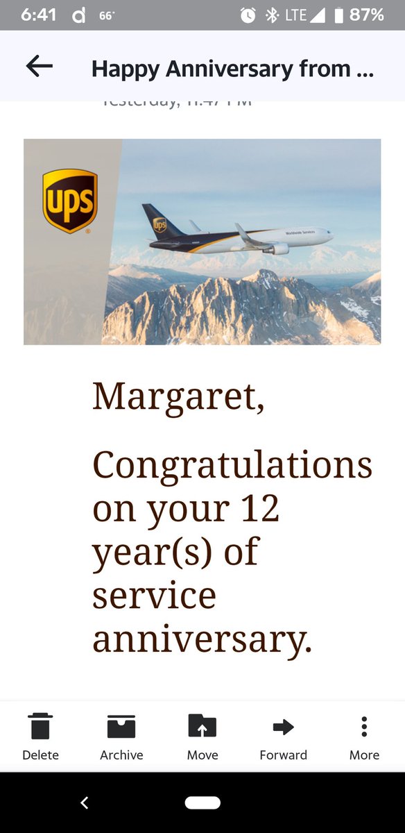 12 years my Friend! Congratulations To Us! Now the Safety Co-Chair and Wellness Champ for El Paso Preload 🙌🏻 you’ve made these 12 years so much fun! Let’s keep ROCKIN it for Safety 🤘🏼<a href="/mamaolive22/">Margo Hernandez</a> <a href="/eChaffino/">Eric Chaffino</a> <a href="/san1vnk/">Vic Kilby</a> <a href="/Jenett_Melendez/">Jeanette</a> <a href="/R_U_D_Y__V/">RudyV</a> <a href="/vizcaino_steven/">Steven Vizcaino</a> <a href="/UPS/">UPS</a> <a href="/UPSers/">UPSers</a> #UPS
