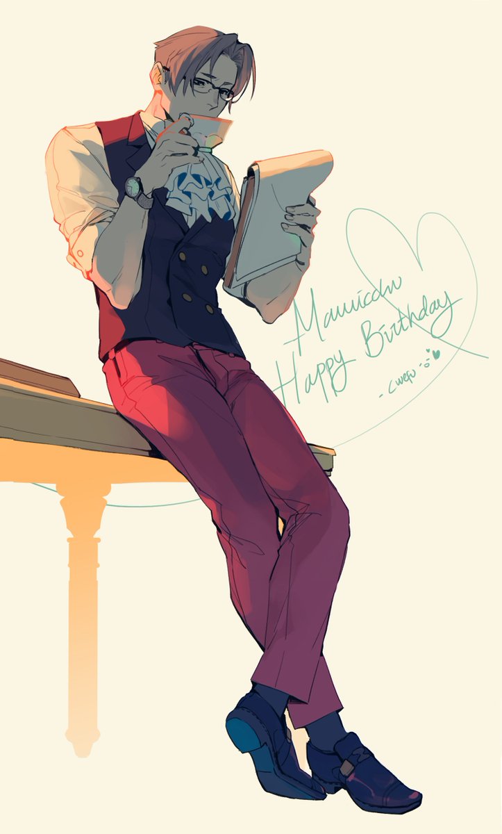 Worvies's tweet photo. Drew this for gf's birthday and she asked me to post it here too <:3c https://t.co/XgCVVAEifS