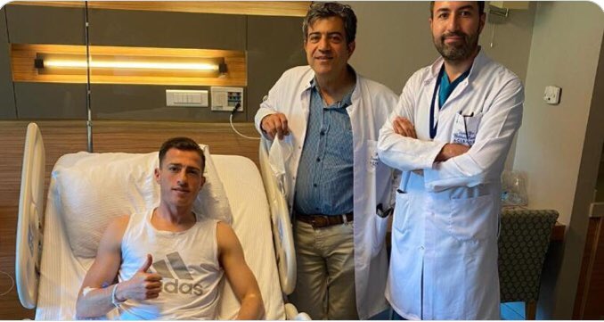 #Sivasspor’da Hakan Arslan #menisküs ameliyatı oldu.