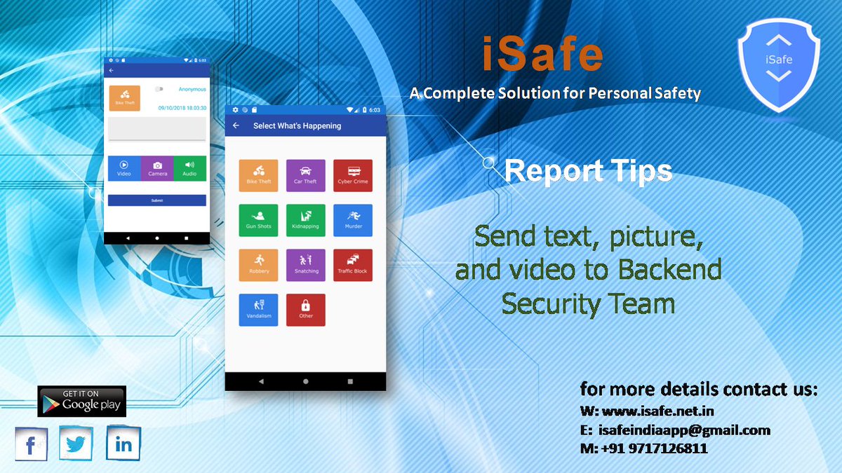 iSafe23040885's tweet photo. iSafe is essential tool to enhance your safety while you are in colleges or offices. The app will send you important safety alerts and provide instant access to safety resources. #iSafe is the prefered mobile safety app for colleges or office
#safetyculture #reportingapplication https://t.co/tCnMEgPFvm
