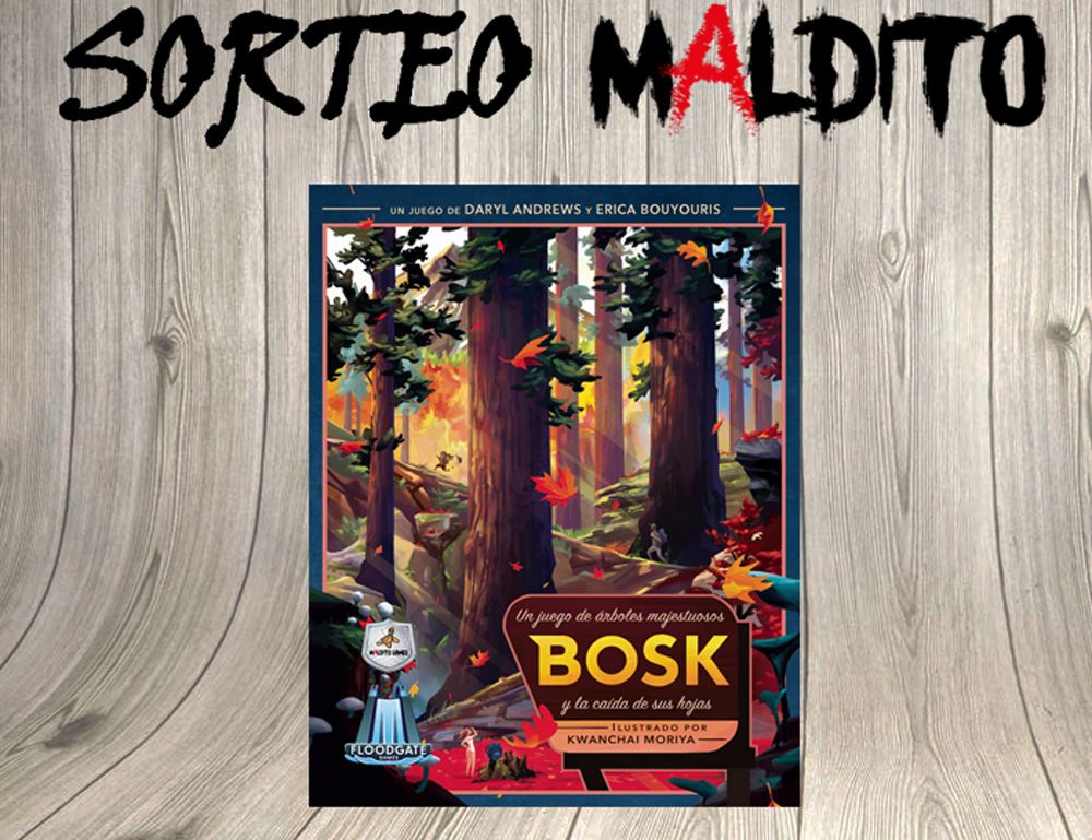 #SORTEO para celebrar el lanzamiento de #Bosk. Un juego de Daryl Andrews y Erica Bouyouris de 30-45 minutos y de 2 a 4 jugadores.

💡Retwittea
💡Síguenos

para ganar un #Bosk. Sólo para España. El ganador será anunciado el 20/05/2020
