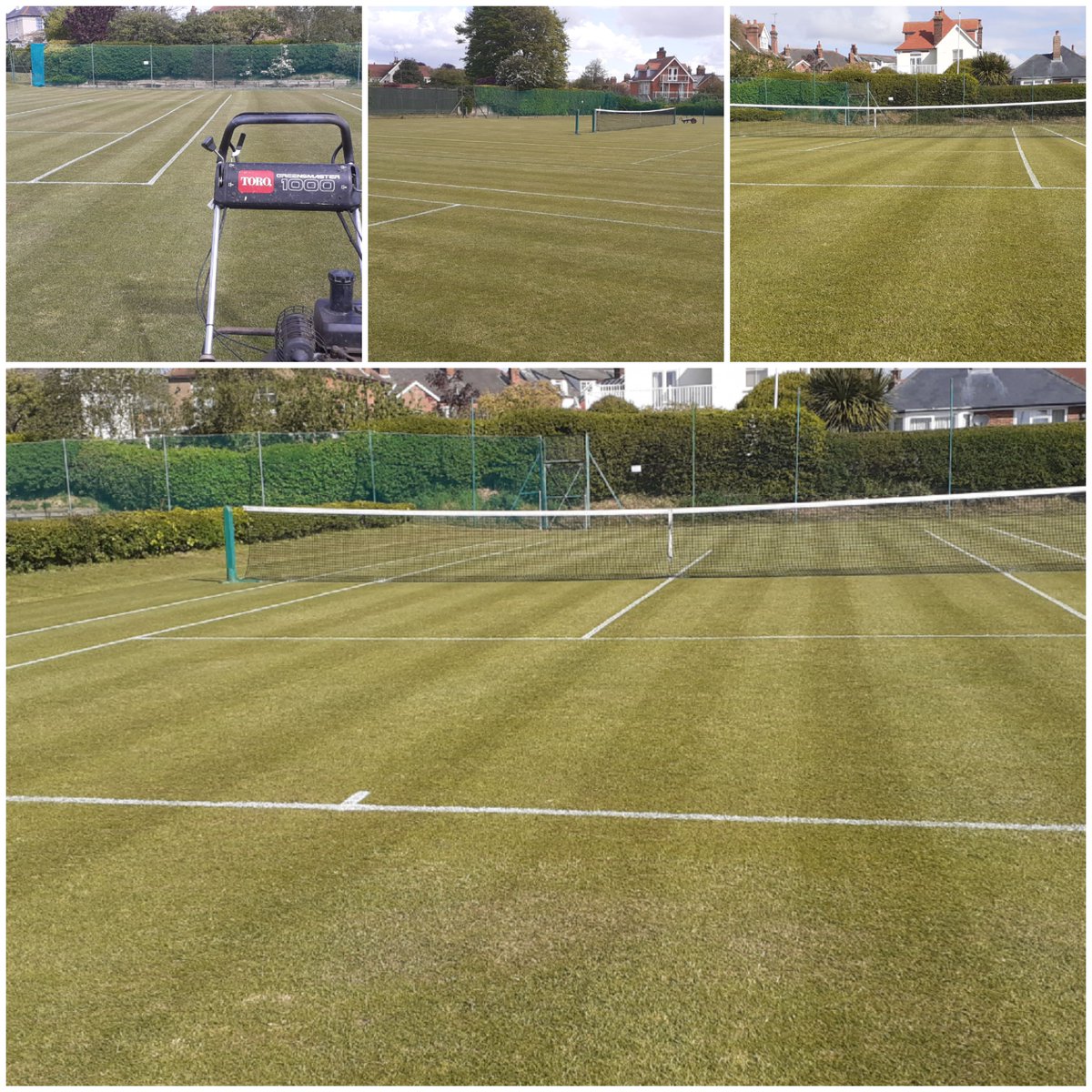 bboygoggs's tweet photo. Time to fill your grass court boots down at #HotRackets in #Felixstowe #Suffolk season would have started on Sunday 10th May so not much of it lost....#Tennis #TBS 🎾🎾 https://t.co/goe0Ns6aRf