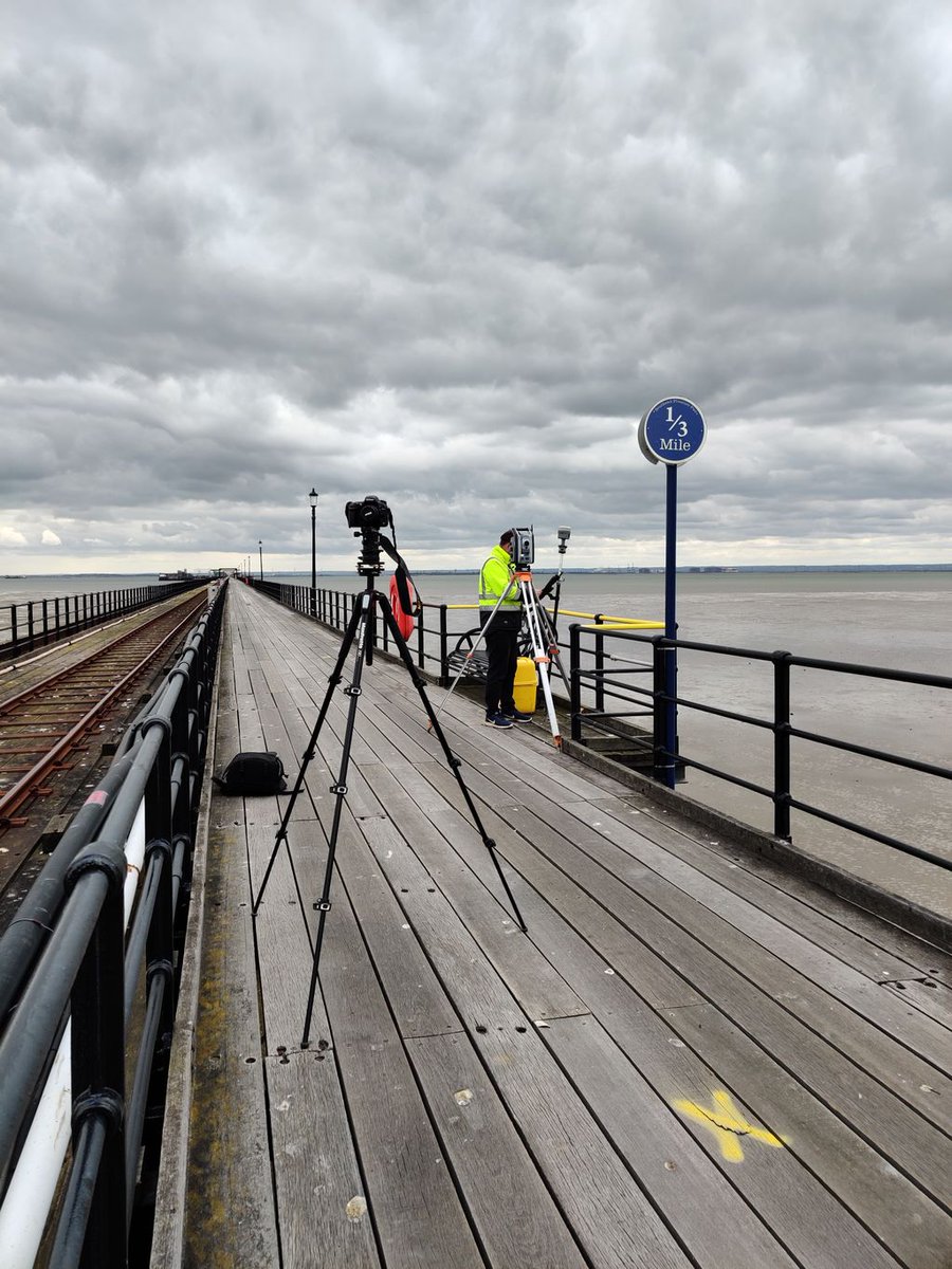 rbmplimited's tweet photo. We were out on #SouthendOnSea #Pier getting surveyed photos for more #verifiedviews yesterday 📸 🏖️ 🌤️ #photography #landscapedesign #architecture #photomontage #masterplanning #seaside https://t.co/PbhRpmaiq4