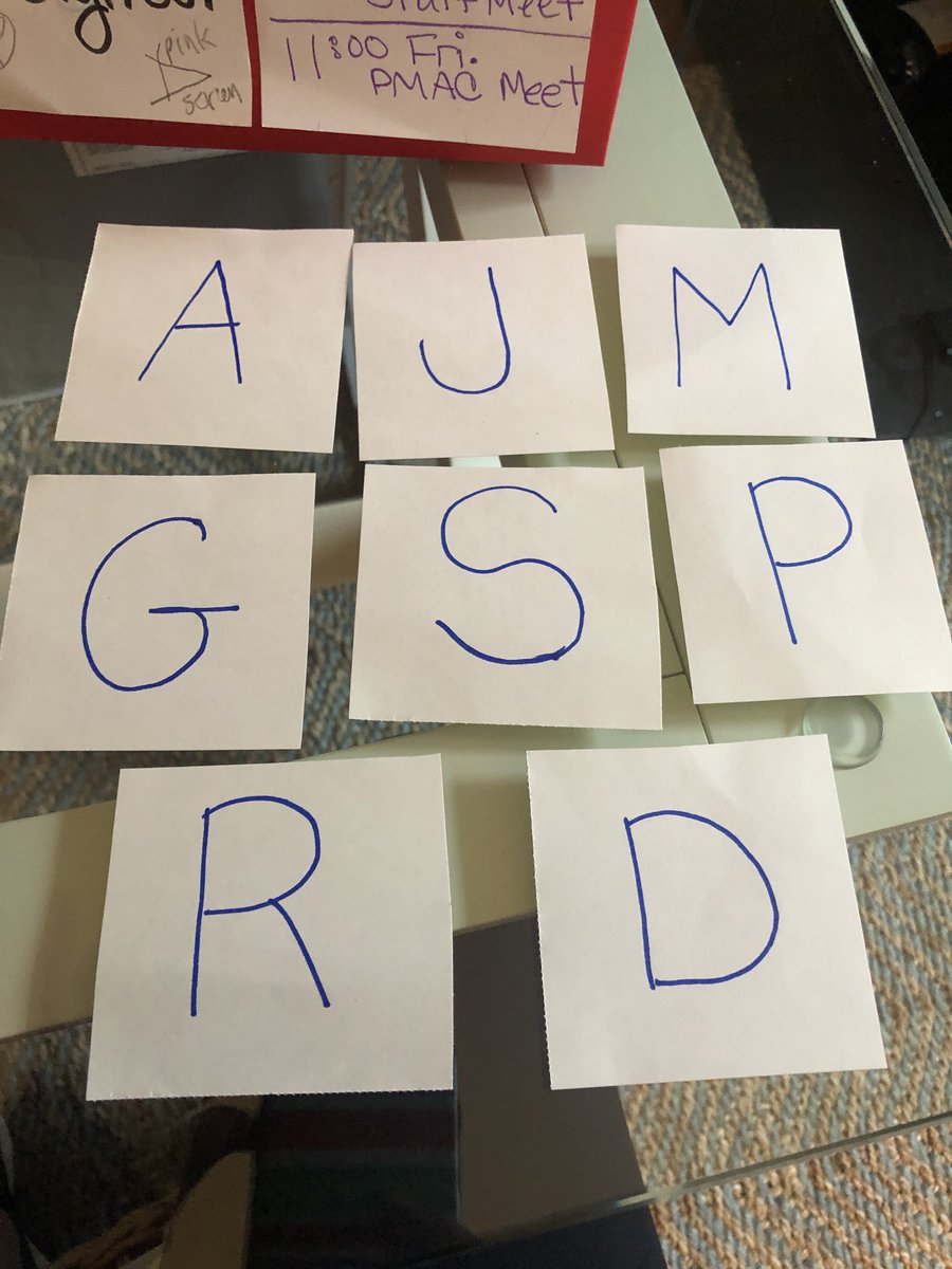 evenson_suzanne's tweet photo. Thursday Zoom...with the cutest PMAC kiddos ever!!  A growth mindset story &amp; a scavenger hunt with letters!!  I love that some grabbed their dads for "D!" #D47StepsUp
@WoodsCreekD47 https://t.co/bz1mNpCeCf