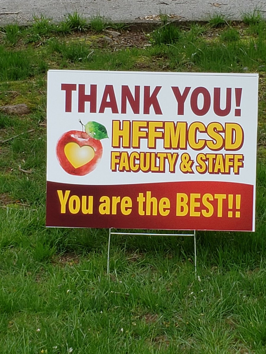 Pleasant surprise in my yard today. Thank you @HFFMCSD