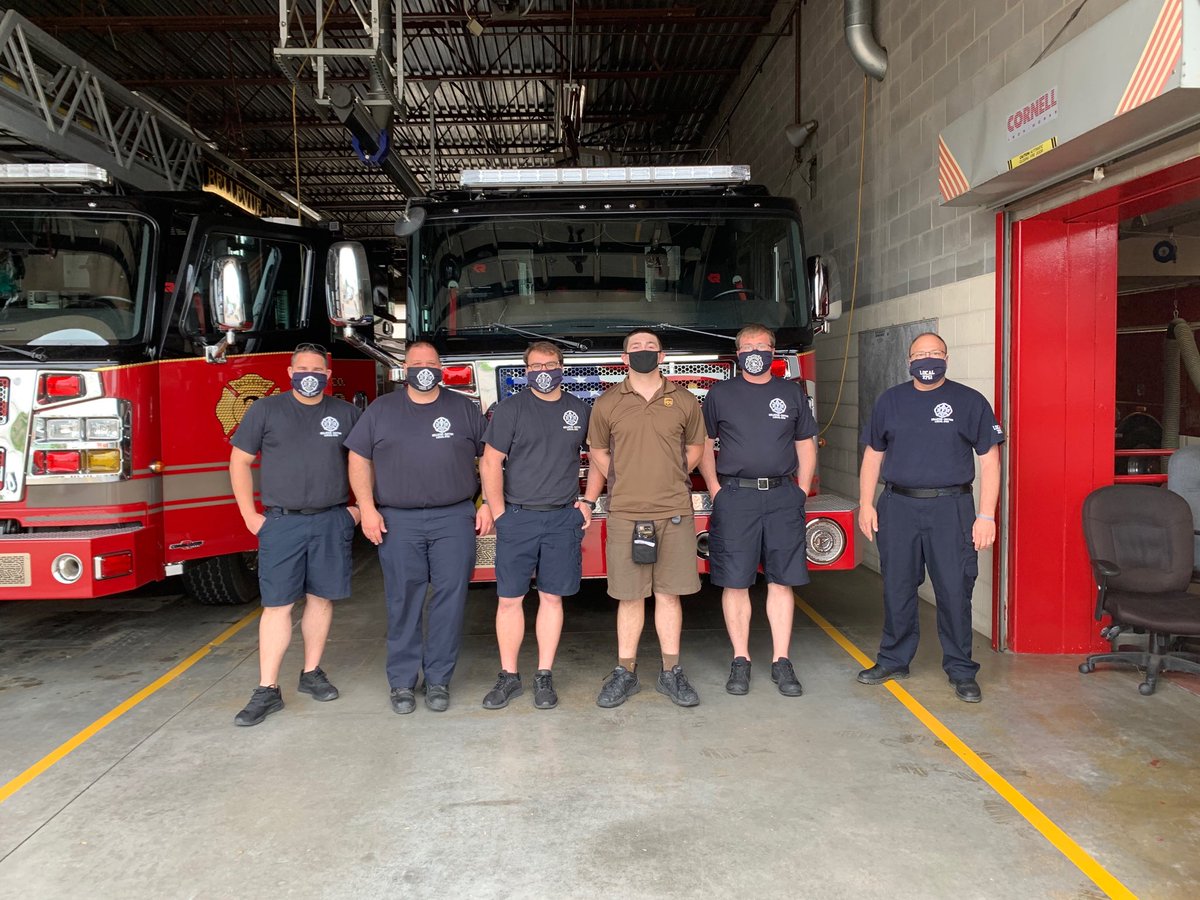 Essential workers serving the communities of northern Kentucky, service provider Johnny Pabst and Bellevue-Dayton Fire dept. ⁦<a href="/UPSers/">UPSers</a>⁩ ⁦<a href="/OhioValUPSers/">Ohio Valley UPSers</a>⁩ ⁦<a href="/joeboyleups/">Joe Boyle</a>⁩ ⁦<a href="/charles01221963/">Hank</a>⁩ ⁦<a href="/PhillipMorgan80/">Phillip Morgan</a>