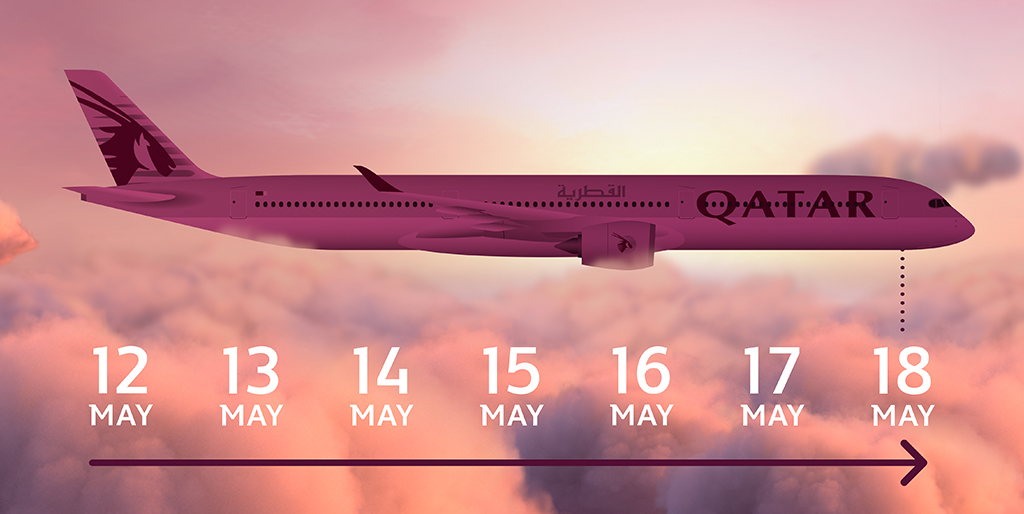 Qatar Airways tweet media