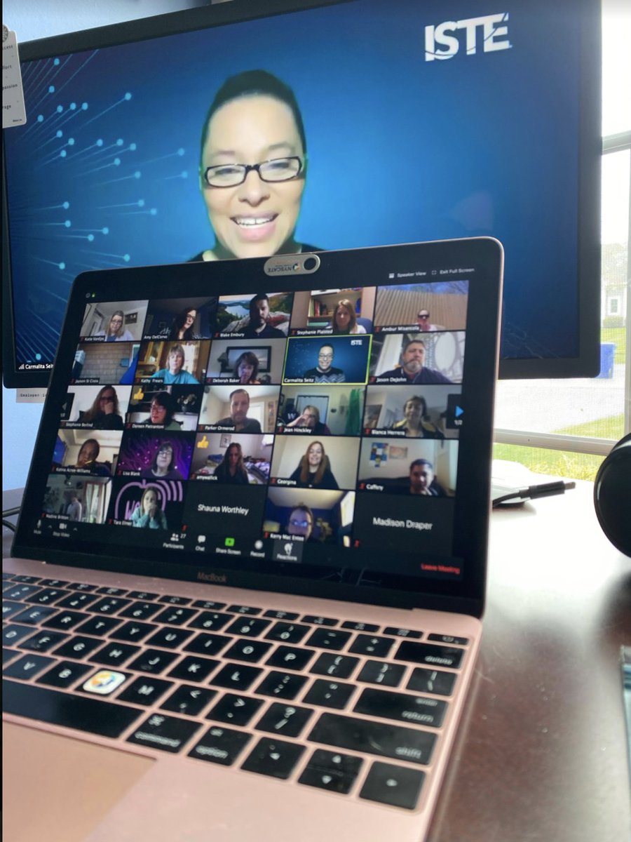 NYSCATE's tweet photo. Proud moment for #NYSCATE and #ISTE!!  Today, #NYSCATE launched the inaugural online ISTE certification. We are the first organization globally to offer this!  Thank you to all involved! 25 participants from several States and 2 countries! #edtech #ISTECert #bettertogether https://t.co/4WJadekH7u