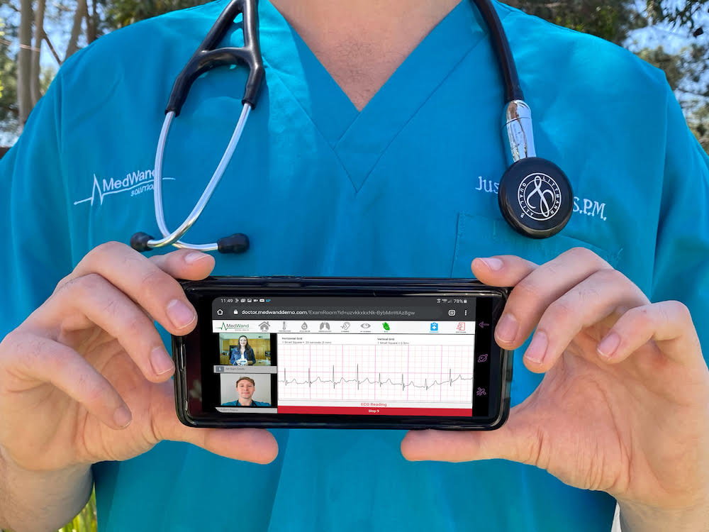 We're pleased to announce that our clinical-grade #telemedicine device, MedWand, has expanded its capabilities to mobile phones and is expected to be available for consumer purchase in late 2020. More details to be announced!

#MedicalDevice #COVID19 #Telehealth