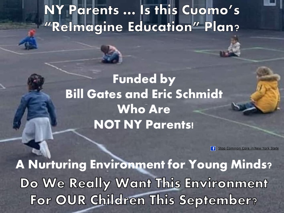 #NYParents Can you #ReimagineEducation like this in September for your children? Will it look like this? Courtesy of @BillGates @ericschmidt @NYGovCuomo @TeriGRight @practigal @Thinkologist1 @EnragedNY