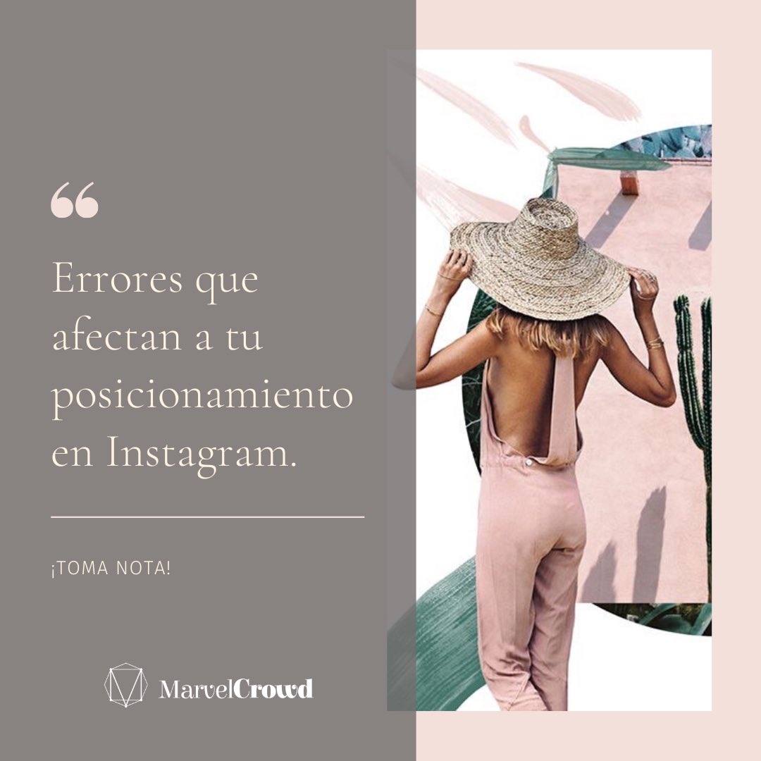 MarvelCrowd's tweet photo. |Errores que afectan a tu posicionamiento en Instagram|❌📲⁣
⁣
🟣¿Qué 5 preguntas clave tendrás que saber responder si no estás obteniendo los resultados esperados?

¡Te lo contamos todo en nuestro último post de IG!👇🏻💥
https://t.co/laj6R7wF36 https://t.co/aGkEaDxNkW
