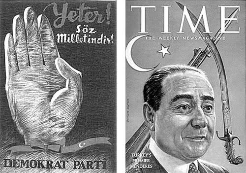 tarihiniarayan's tweet photo. Tarihte bugün, 27 yıllık CHP iktidarı son buldu. DP %53 oyla tek başına iktidara geldi. Türkiye'de tek parti dönemi sona erdi. [14 Mayıs 1950] https://t.co/v74s9GGQFQ