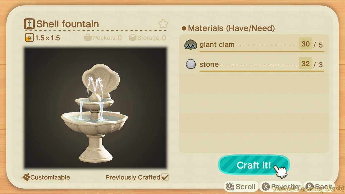 jackieeto's tweet photo. Rex has diy shell fountain if your interested dm me for code🤠!
#ACNH #dodocode #acdiy #AnimalCrossingNewHorizions #ACNHDesigns https://t.co/5Zee2eRdTZ