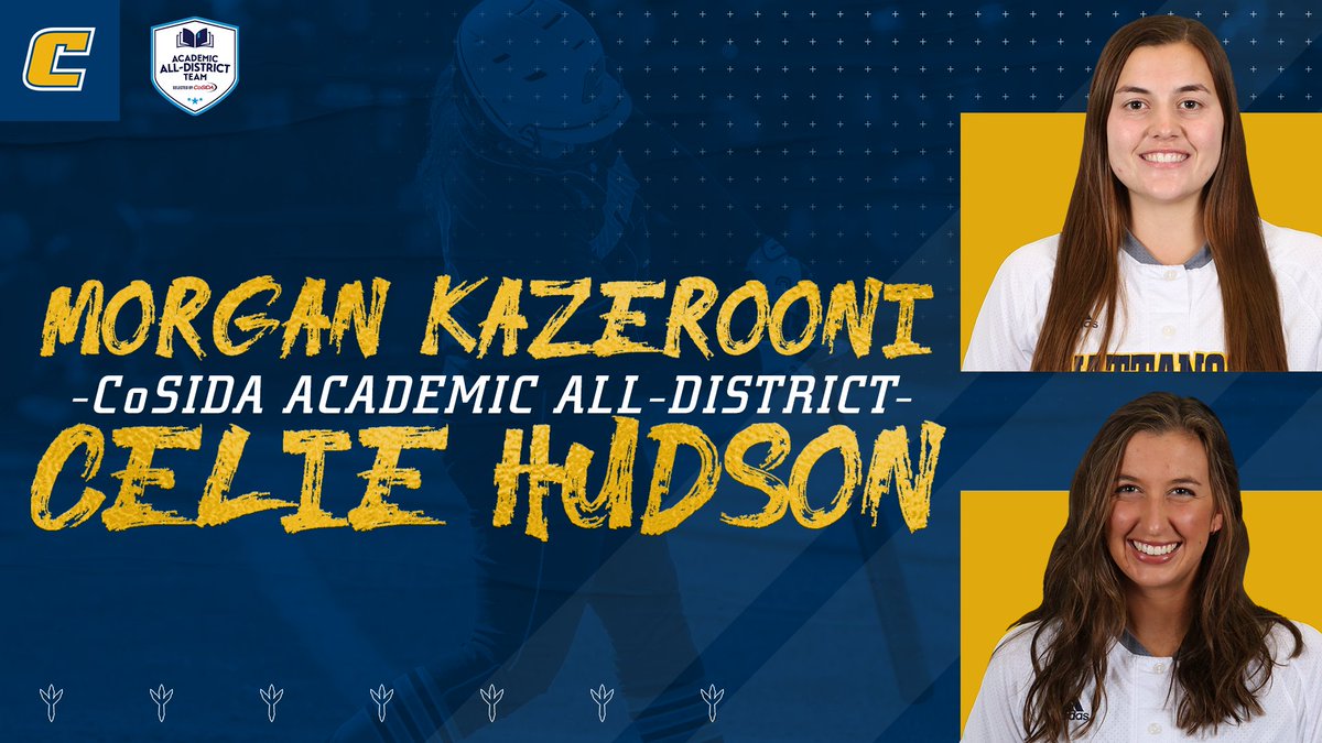 GoMocsSB's tweet photo. 🏅📚 | Hudson, Kazerooni Named to @CoSIDAnews Academic All-District® First Team

Each become eligible for All-American voting.

🔗 https://t.co/owXCPYurNV

#GoMocs | #GoldStandard https://t.co/E9xmg8yflf