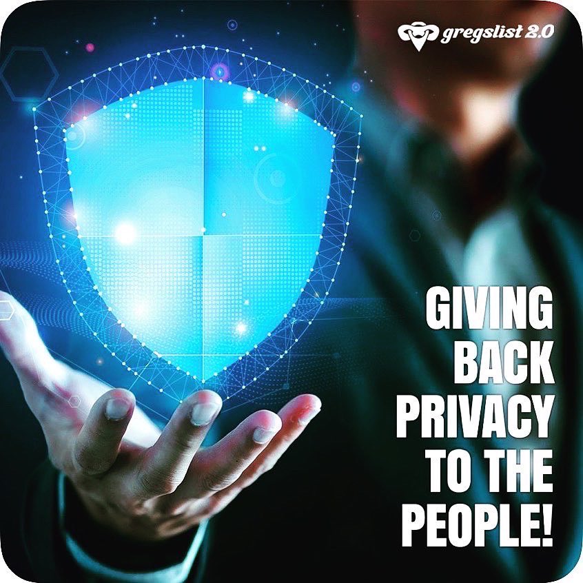 Gregslist2_0's tweet photo. 100% REAL! 
100% FREE AD POSTS!
GIVING BACK PRIVACY TO THE PEOPLE!

NO USER INFO COLLECTED/STORED!

SIGN UP NOW!

https://t.co/Hc8WKFSX55

#marketing #casualencounters #privacy #anonymous #advertising #gregslist #lgbtq #love #revolutionbyevolution #freeads #privacybygreg #free https://t.co/N1zNYo8VeR