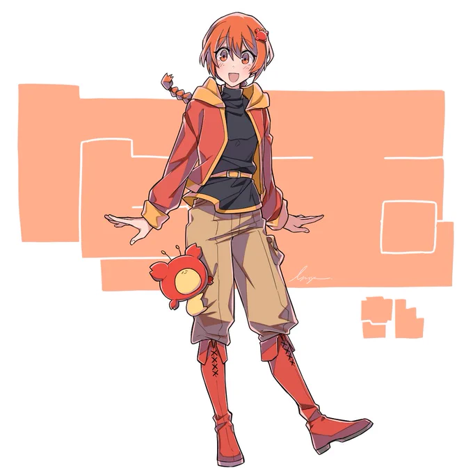 相互様の代理ちゃん/君描かせていただきました!!
め〜ちゃめちゃ楽しかったです!(デザイン違っている箇所あったらすみません…)
4名様ありがとうございました?‍♂️ 