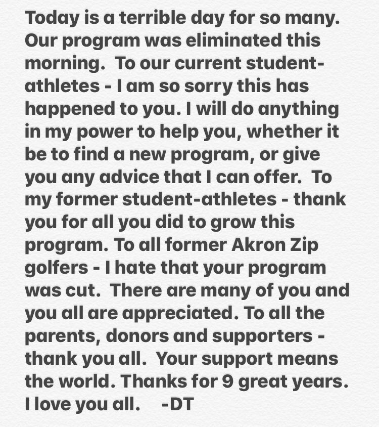 Akron Zips M Golf (@zipsmgolf) on Twitter photo 