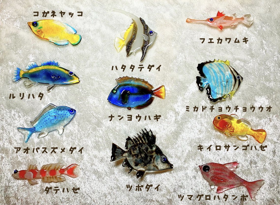 M Stanley 空洞レジンで透明水族館とお魚図鑑を作る人 そんなにリアルでもないけど ちょっとだけリアルな お魚のモチーフ 少しだけ 仲間が増えたよ レジン ハンドメイド 手作り Handcrafted はないのちいこくおもうかいしゃ 透明水族館 魚 M Stanley 空洞レジンで透明水族館とお魚図鑑を作る人 そんなにリアルでもないけど ちょっとだけリアルな お魚のモチーフ 少しだけ 仲間が増えたよ レジン ハンドメイド 手作り Handcrafted はないのちいこくおもうかいしゃ 透明水族館 魚