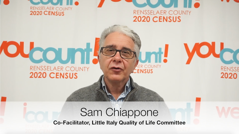 TroyCityHall's tweet photo. Little Italy neighborhood resident Sam Chiappone understands how the #2020Census impacts our quality of life https://t.co/67hAuTh5e0

Complete your Census form at https://t.co/sJfJU87p5e #YouCountRensco #TroyNY #GetCountedNY @YouCountRC @CEOcapNY @uscensusbureau https://t.co/P0giG0tsGy
