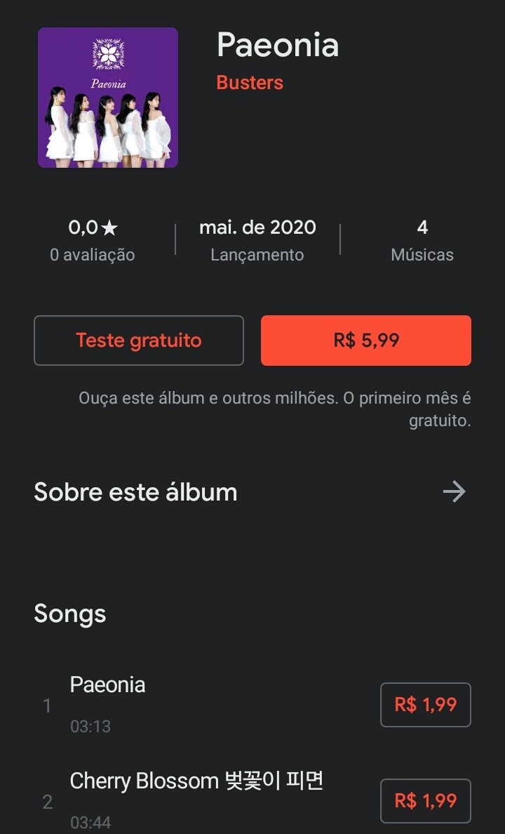 BrasilBusters's tweet photo. [💿] Paeonia já está disponível para streaming nos serviços de música do Google.

 - YouTube Music: https://t.co/T61u7oBgKs

 - Play Música: https://t.co/8dsPUKfrRh

#Busters #버스터즈 #피오니아 #Paeonia #버스터즈_컴백 #Busters_COMEBACK #StreamPaeonia https://t.co/a2Ir3JmlGN