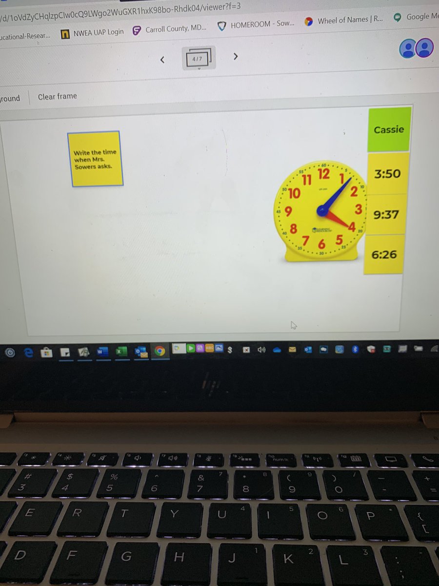AshleyMelefsky's tweet photo. Yay! Weβre so excited to use jamboards as our digital whiteboards in small group and whole group learning! #showingwork @VincentFarmBCPS https://t.co/2FYwWOpAbf