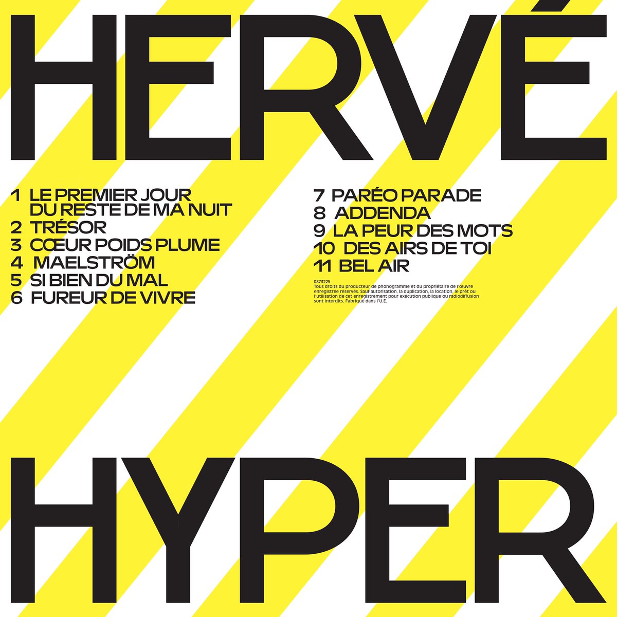 hervemusiquefc's tweet photo. «HYPER» mon premier album sortira le 19 juin !
Photo : Romain Sellier
Design : Marc Armand
👊❤️ https://t.co/XG4lgXmjtx