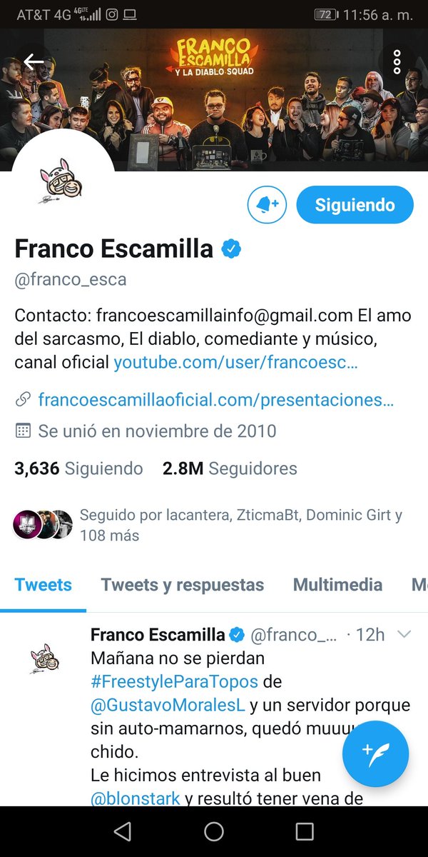 afazvi's tweet photo. Lo lograste! @franco_esca ya tienes más seguidores que @AdalRamones https://t.co/LkSYjElnua