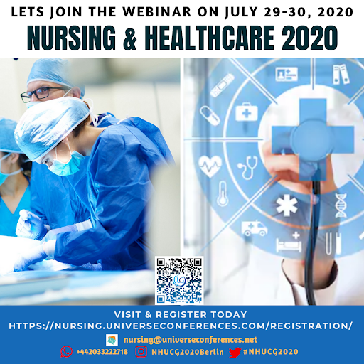 NursingUCG's tweet photo. Join the #Nursing &amp; #Healthcare virtual webinar on July 29-30, 2020. Best way to spread knowledge globally in this pandemic. Hurry up register &amp; reserve your slots here https://t.co/nom8ueV2yP 
#RN #Nurse #NursingCare #nurselife #Patientcare #enfermeria #practitionernurse #doctor https://t.co/55s6qRvBoP