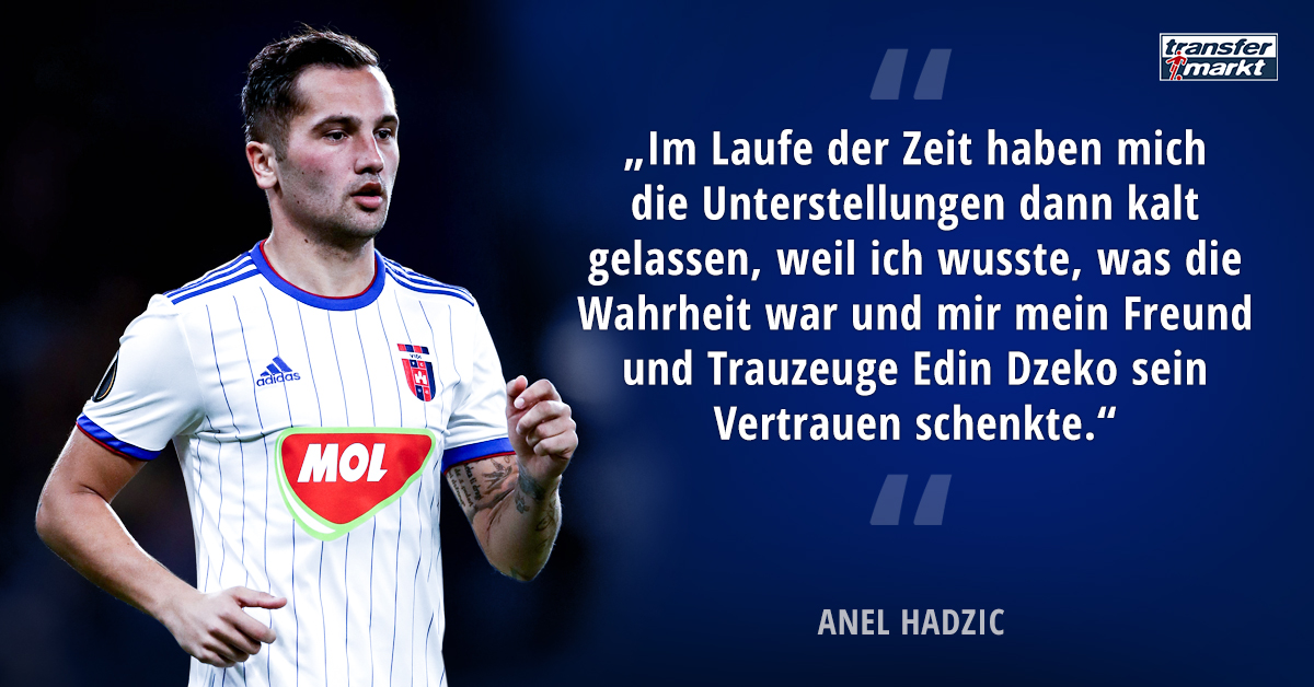 Transfermarkt's tweet photo. #Hadzic war bei Bosnien und Herzegowinas erster WM-Teilnahme dabei – im Vorfeld des Turniers hatte er mit Unterstellungen in der Heimat zu kämpfen! 

Zum ganzen Interview: https://t.co/TMt9nmkqjT https://t.co/RnnIQ7JTsR