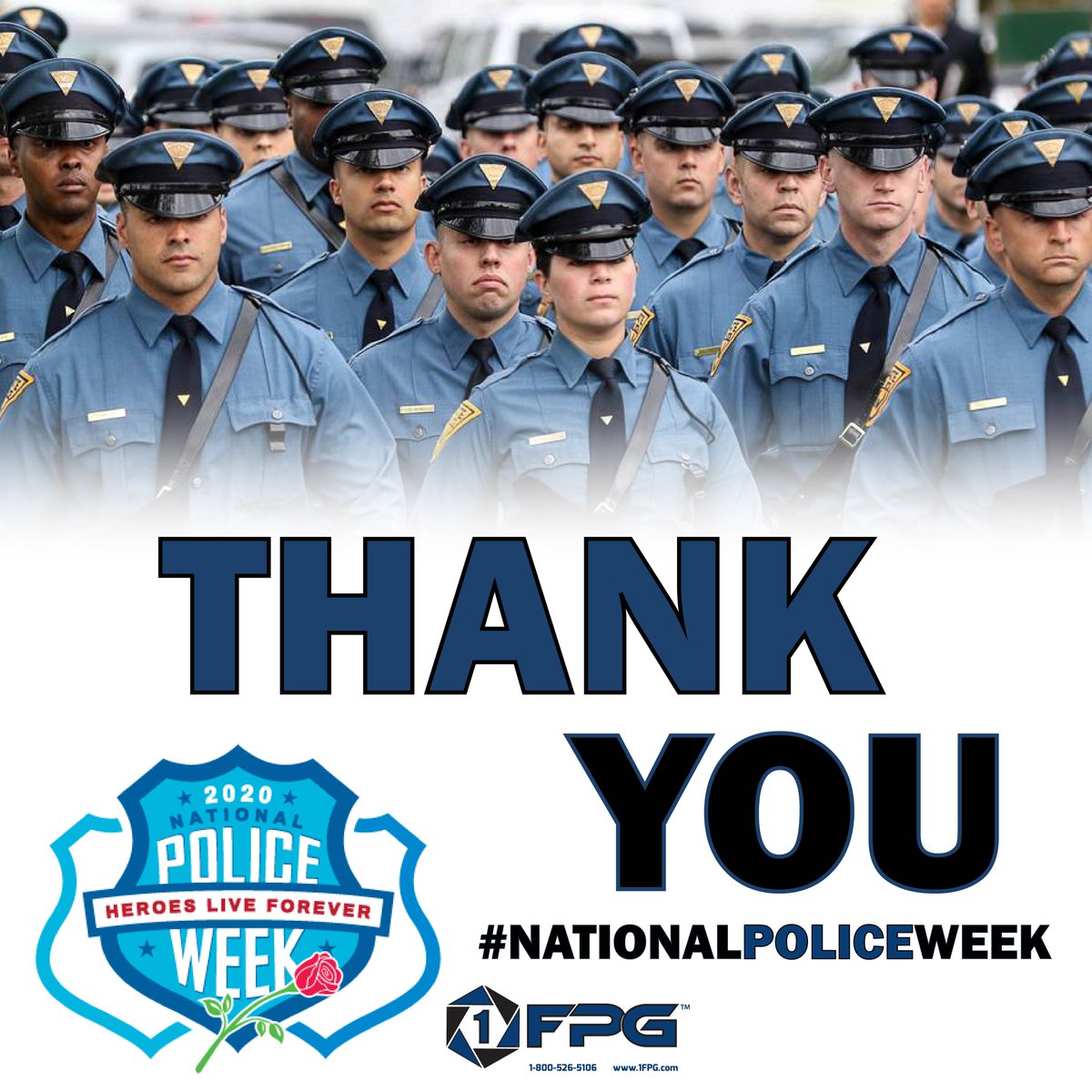During National Police Week, First Priority would like to honor and thank the men and women of law enforcement and their families who sacrifice all to serve and protect communities across our nation.  Thank you! #NationalPoliceWeek